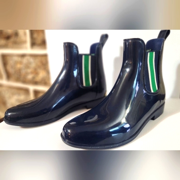 Lauren Ralph Lauren Shoes - Ralph Lauren Rain Shoe (Ankle) Boot Blue 10B